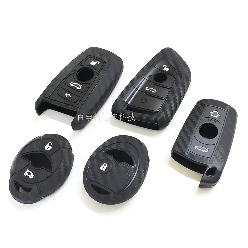 2024 bmw 3 5 x3 x5 key fob cover carbon fiber hero