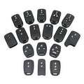 Luxury Carbon Fiber Style Silicone Key Cover for Honda Accord/ Civic