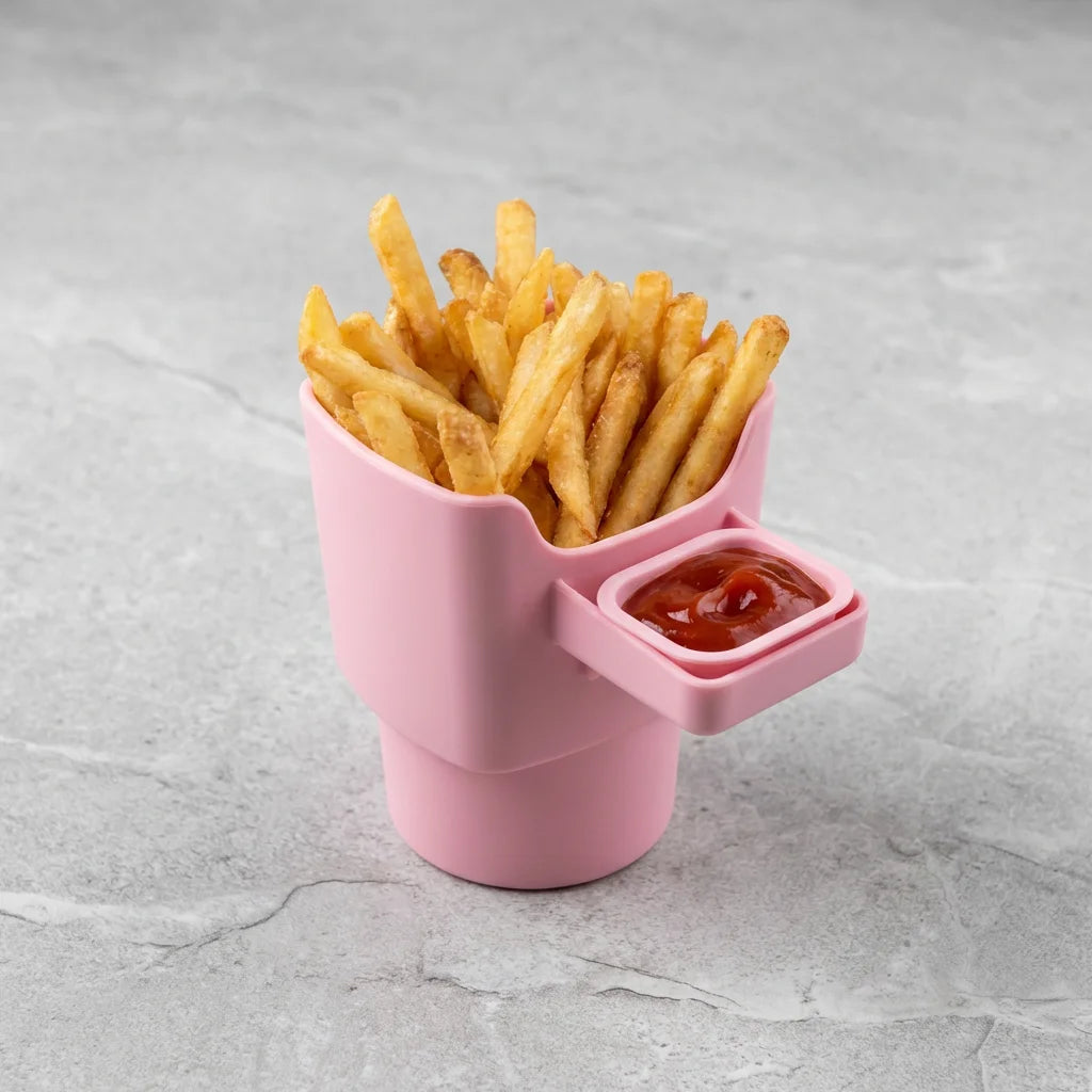 VantGuard Viral Silicone Car Snack Holder (French Fries Cup)