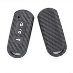 Luxury Carbon Fiber Style Silicone Key Cover for Mazda Mazda 3/ Mazda 6