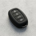 Luxury Carbon Fiber Style Silicone Key Cover for Hyundai Sonata/ Santa Fe