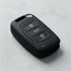 Luxury Carbon Fiber Style Silicone Key Cover for Volkswagen Atlas/ Arteon