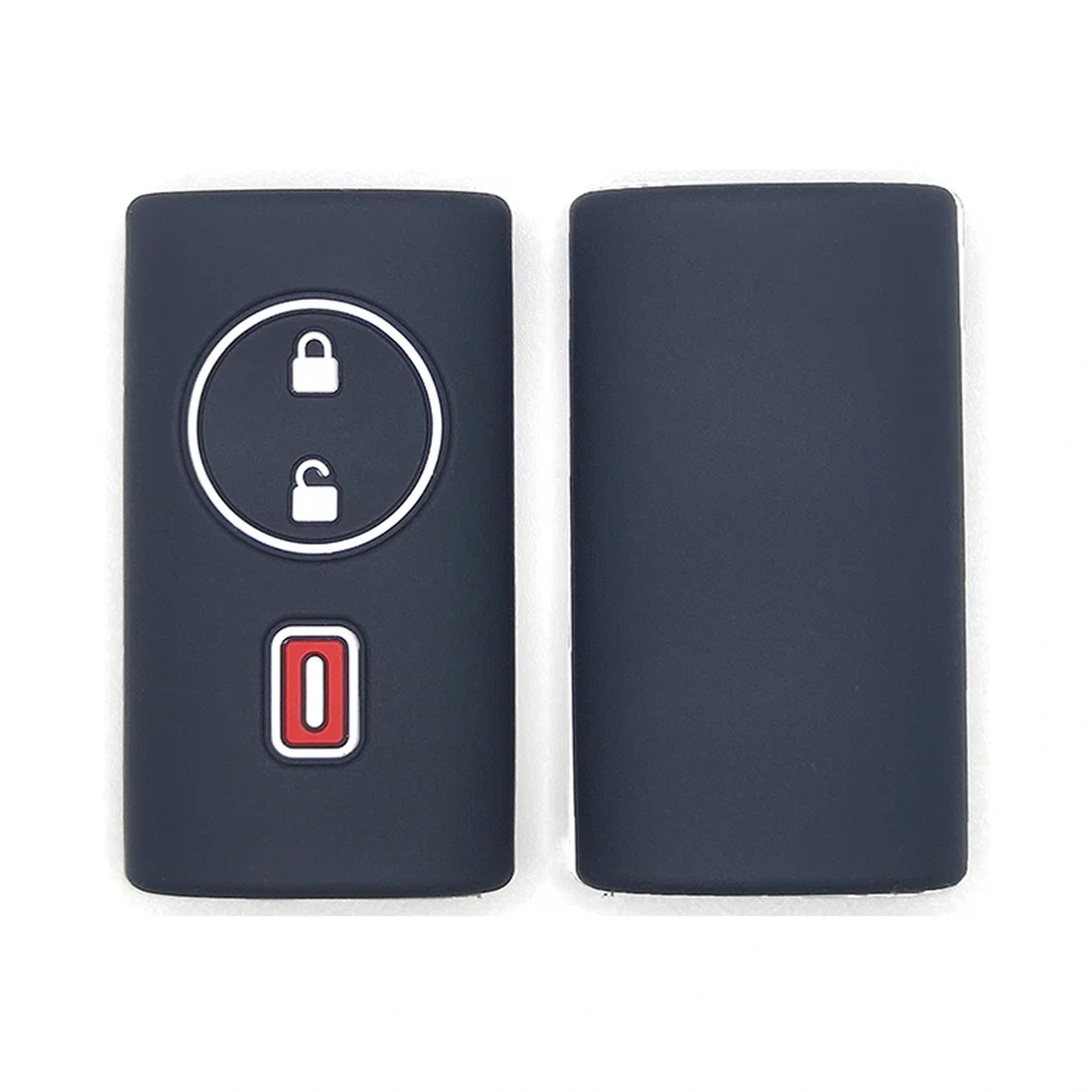 أزرار غطاء مفتاح سيليكون كلاسيكي (DD902) — DD902 classic silicone key cover from the 8.14 catalog source; compare the visible shape and button layout before ordering