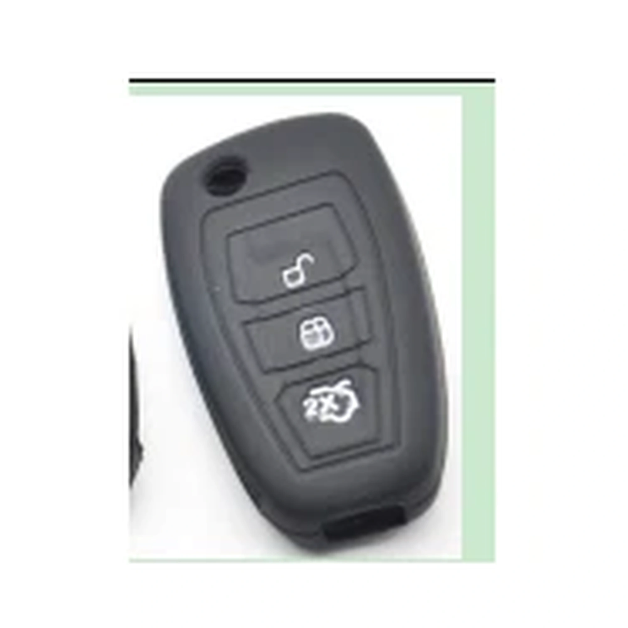 أزرار غطاء مفتاح سيليكون كلاسيكي (FD602) — FD602 classic silicone key cover from the 8.14 catalog source; compare the visible shape and button layout before ordering