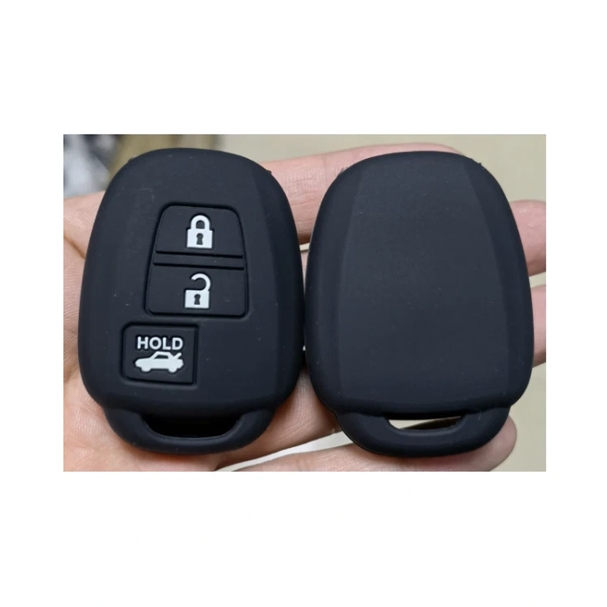 Tasten klassische Silikon-Schlüsselhülle (FT405) — FT405 classic silicone key cover from the 8.14 catalog source; compare the visible shape and button layout before ordering