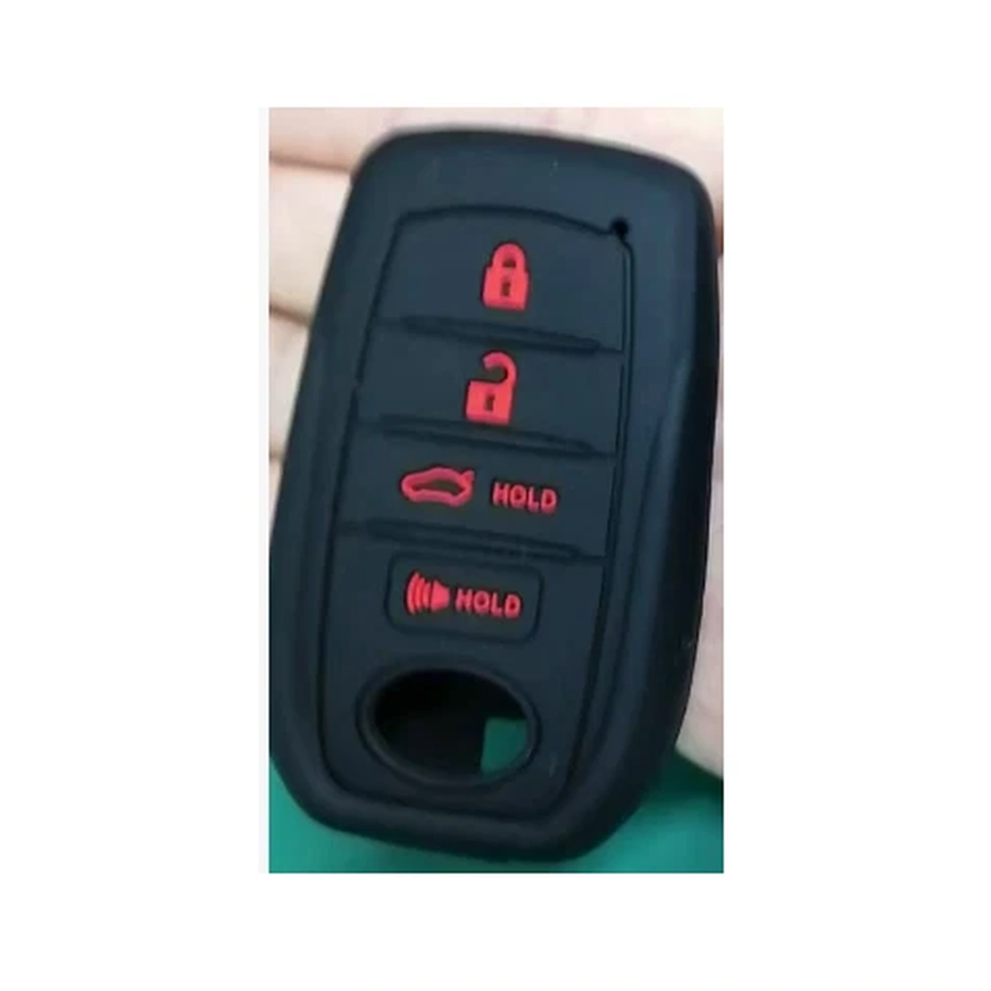 Tasten klassische Silikon-Schlüsselhülle (FT608) — FT608 classic silicone key cover from the 8.14 catalog source; compare the visible shape and button layout before ordering