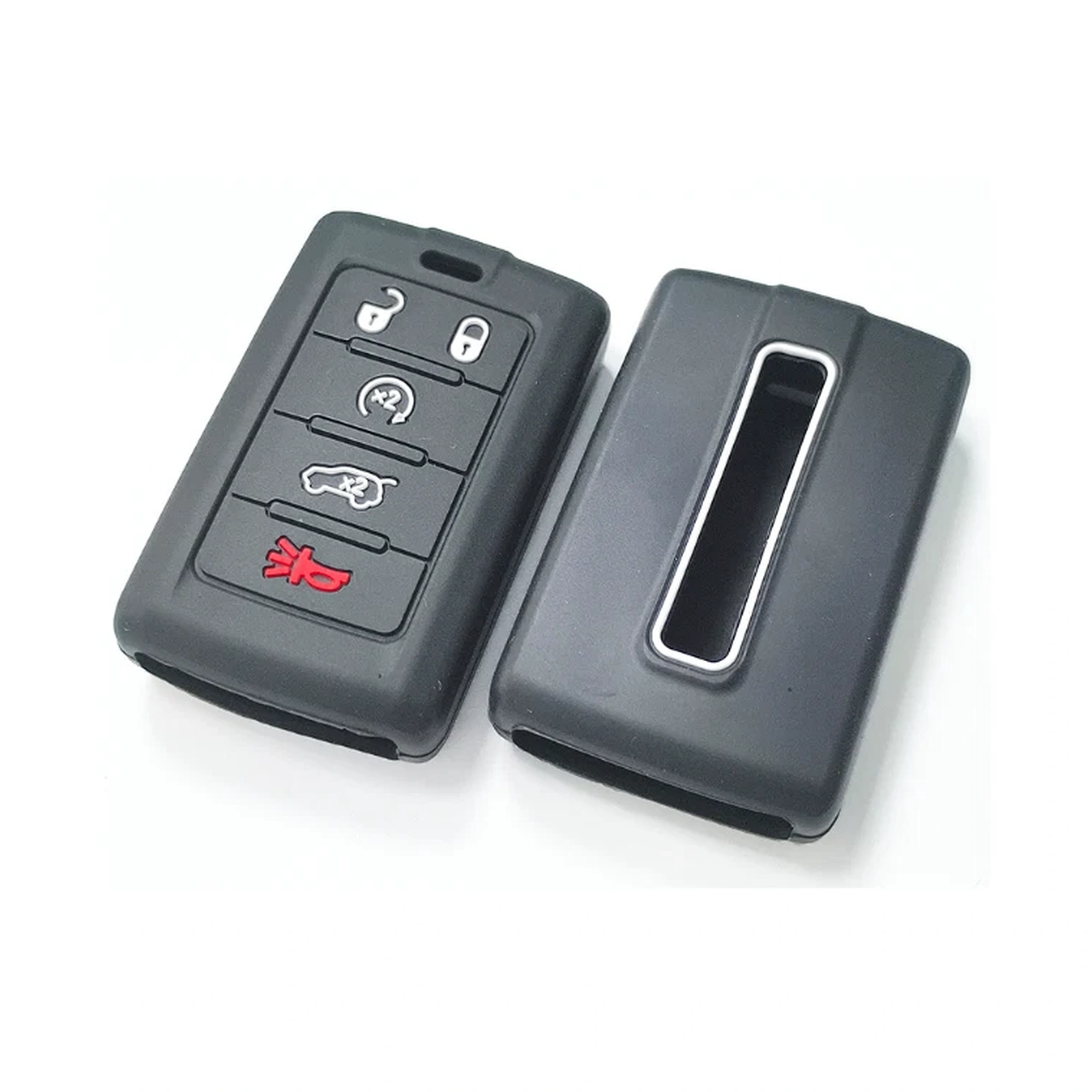 Tasten klassische Silikon-Schlüsselhülle (JP901) — JP901 classic silicone key cover from the 8.14 catalog source; compare the visible shape and button layout before ordering